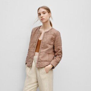 Aritzia Wilfred Jonquille Jacket in Dusty Rose XS